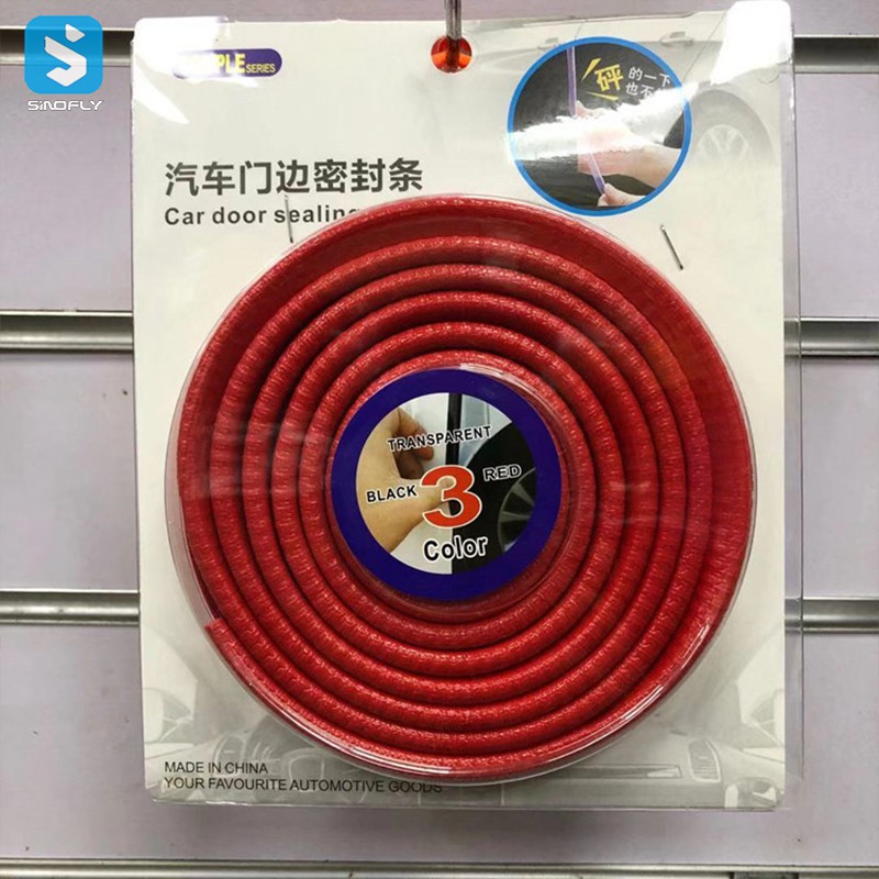 Car door border bumper strip